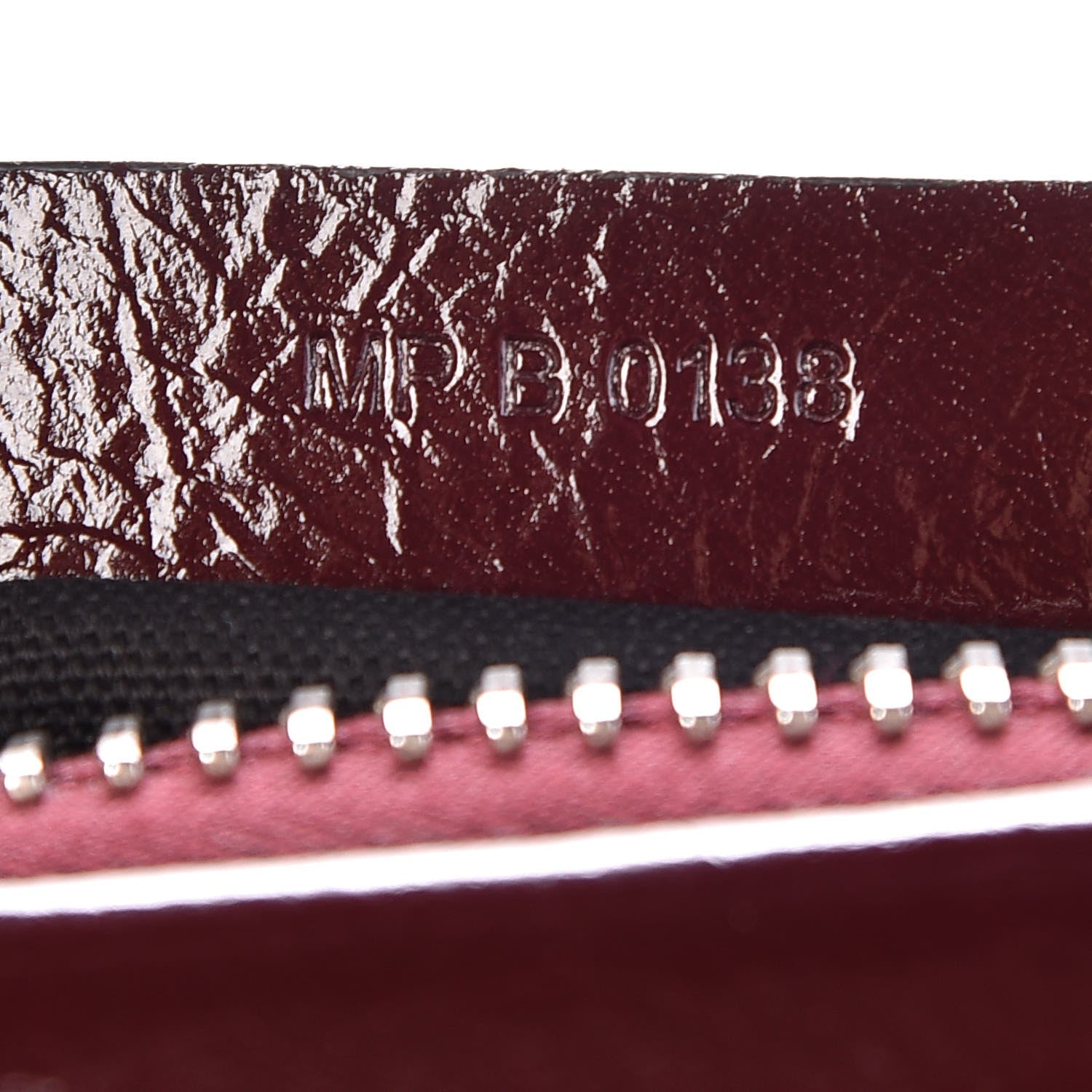 Givenchy Crinkled Patent Calfskin Small Antigona Aubergine 9 of 12