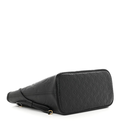Louis Vuitton Empreinte Monogram Giant Neverfull MM Black 5 of 11