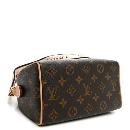 Louis Vuitton Monogram Speedy Bandouliere 20 Black 4 of 9