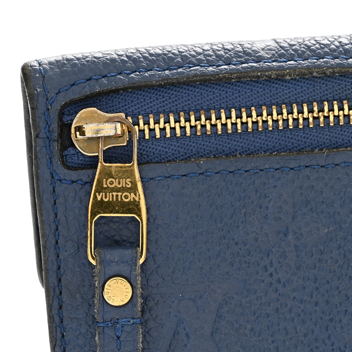 Louis Vuitton Empreinte Key Pouch Denim 9 of 11