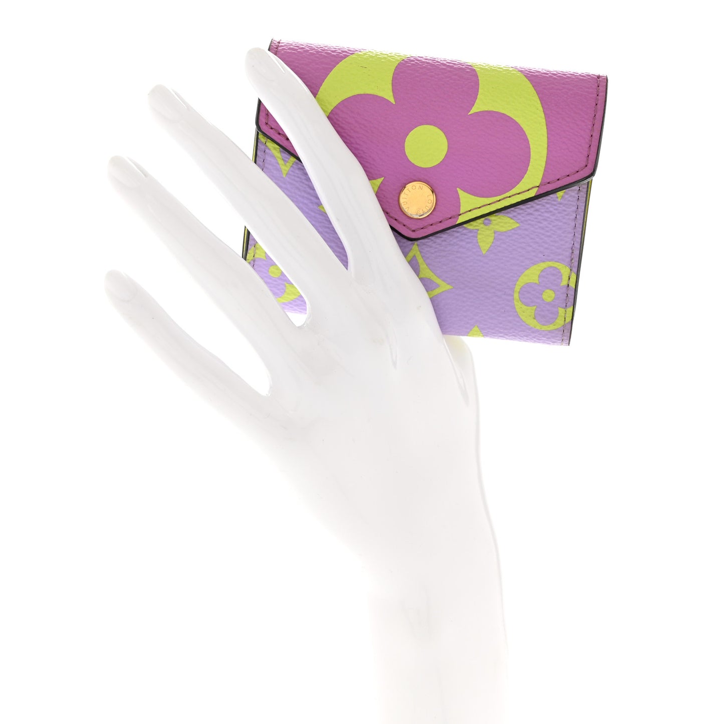 Monogram Giant Zoe Wallet Pink Lilac