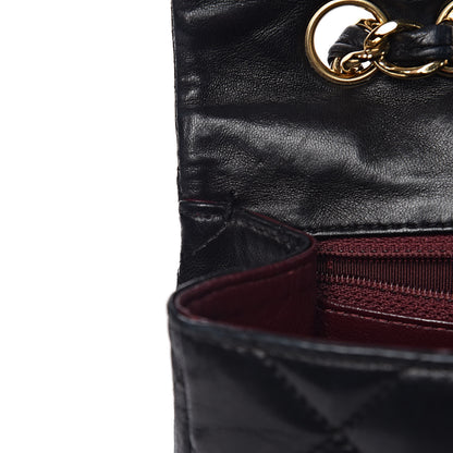 Chanel Lambskin Quilted Jumbo Single Flap Black 13 of 24