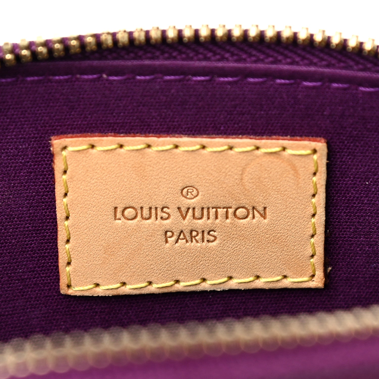 Louis Vuitton Vernis Alma BB Amethyste 6 of 17