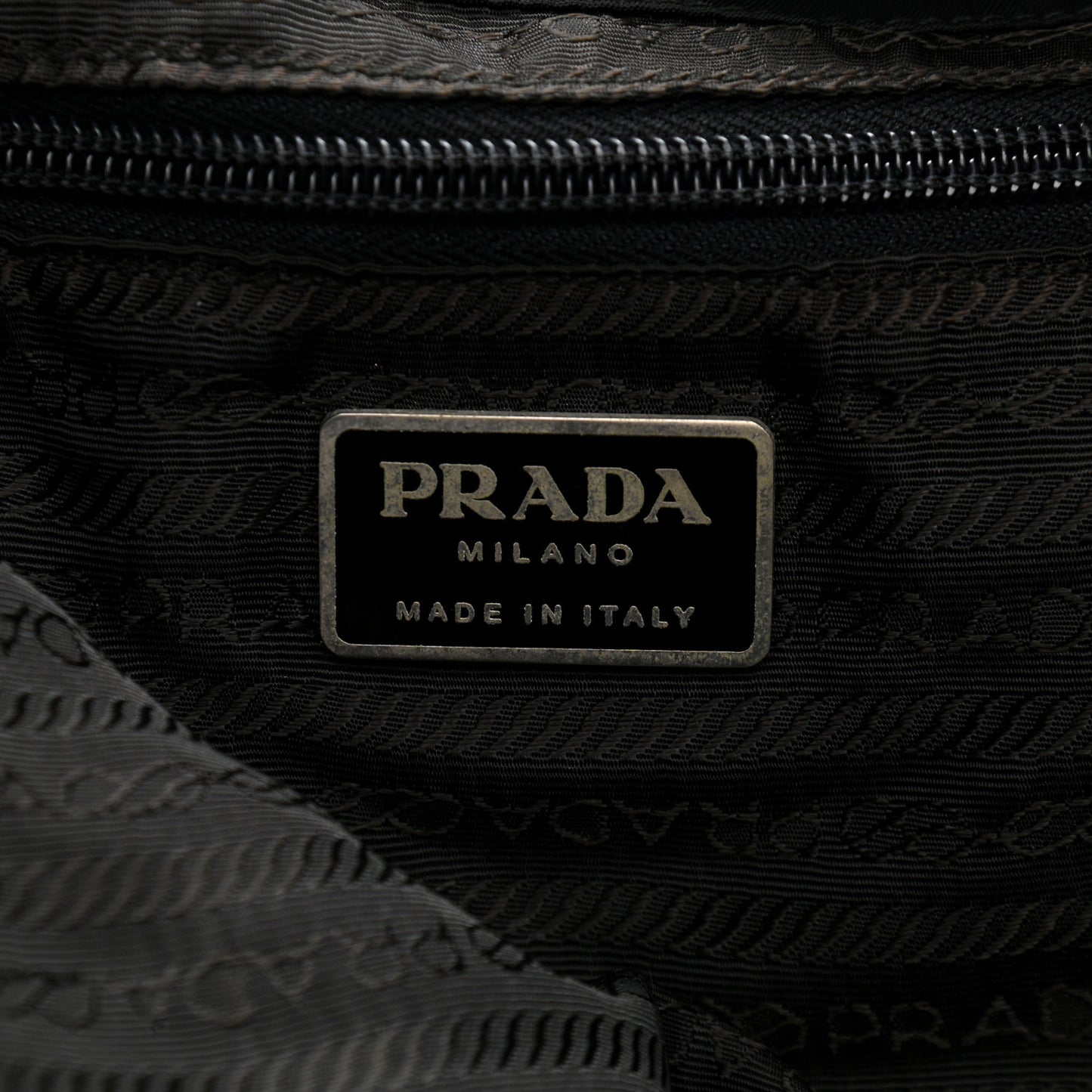 Nylon Vela Medium Backpack Black
