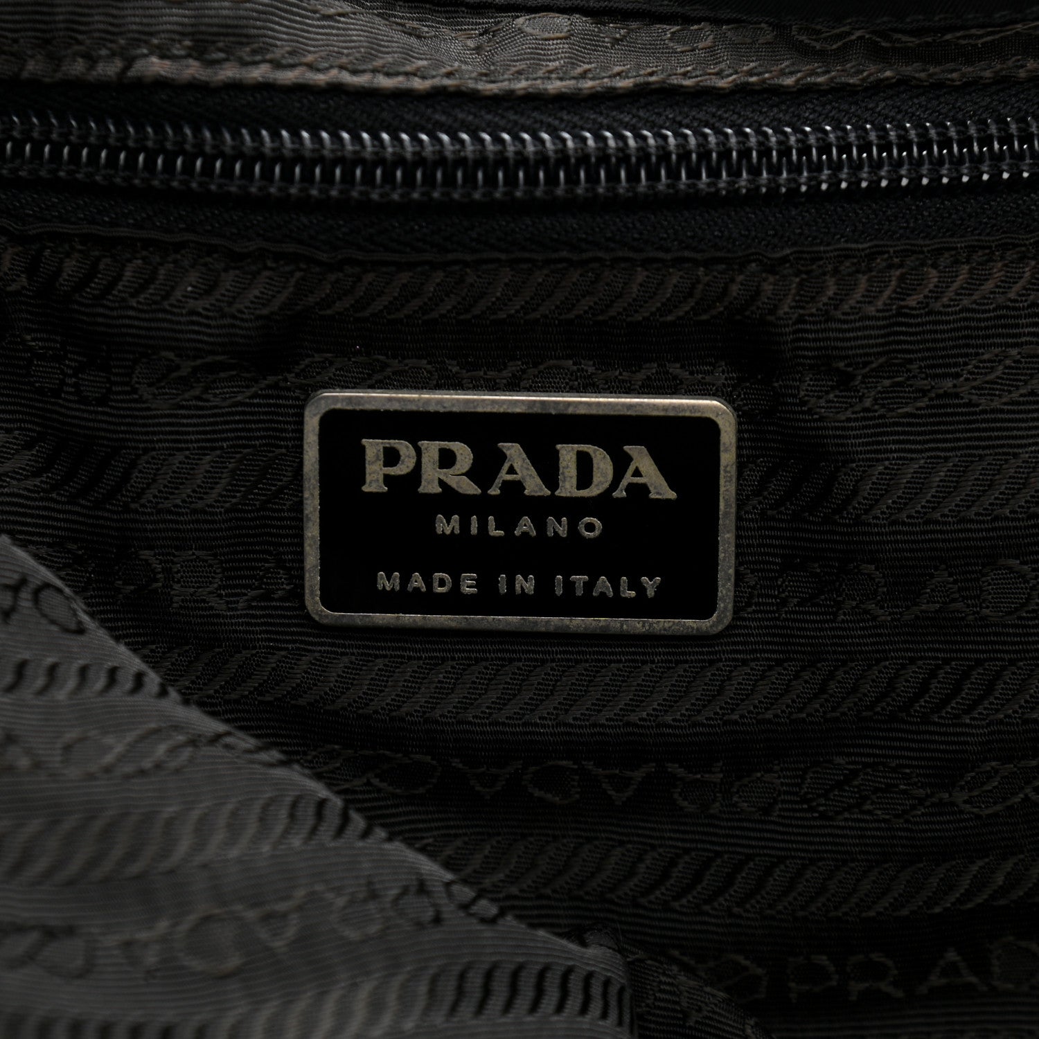 Prada Nylon Vela Medium Backpack Black 6 of 14