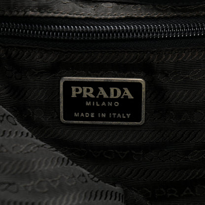 Prada Nylon Vela Medium Backpack Black 6 of 14
