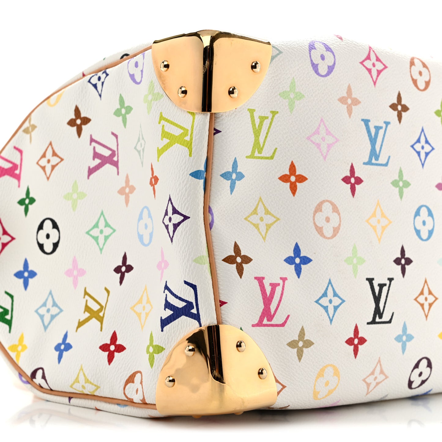 Monogram Multicolor Speedy 30 White