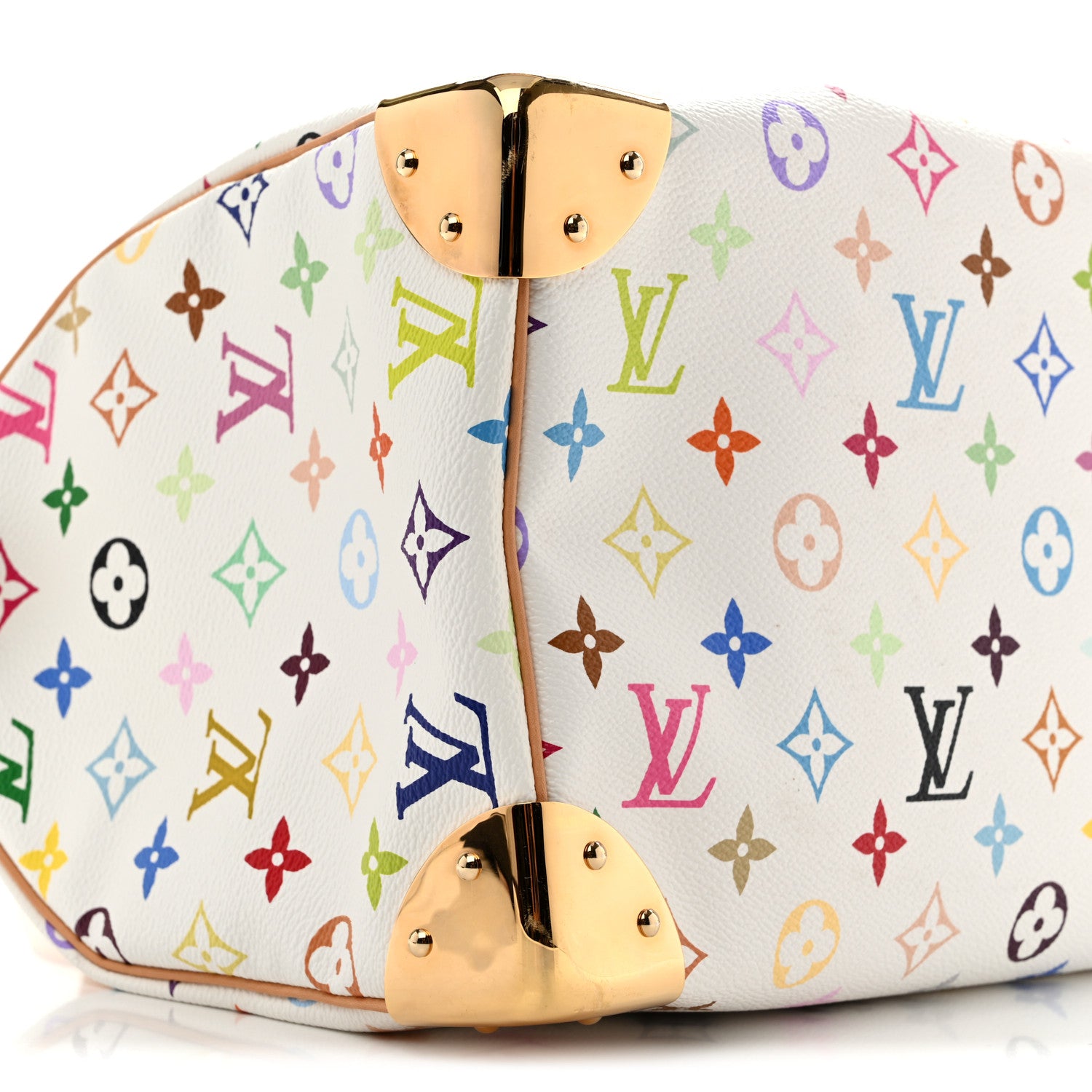 Louis Vuitton Monogram Multicolor Speedy 30 White 9 of 14