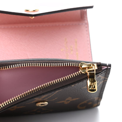 Louis Vuitton Monogram Zoe Wallet Rose Ballerine 6 of 7