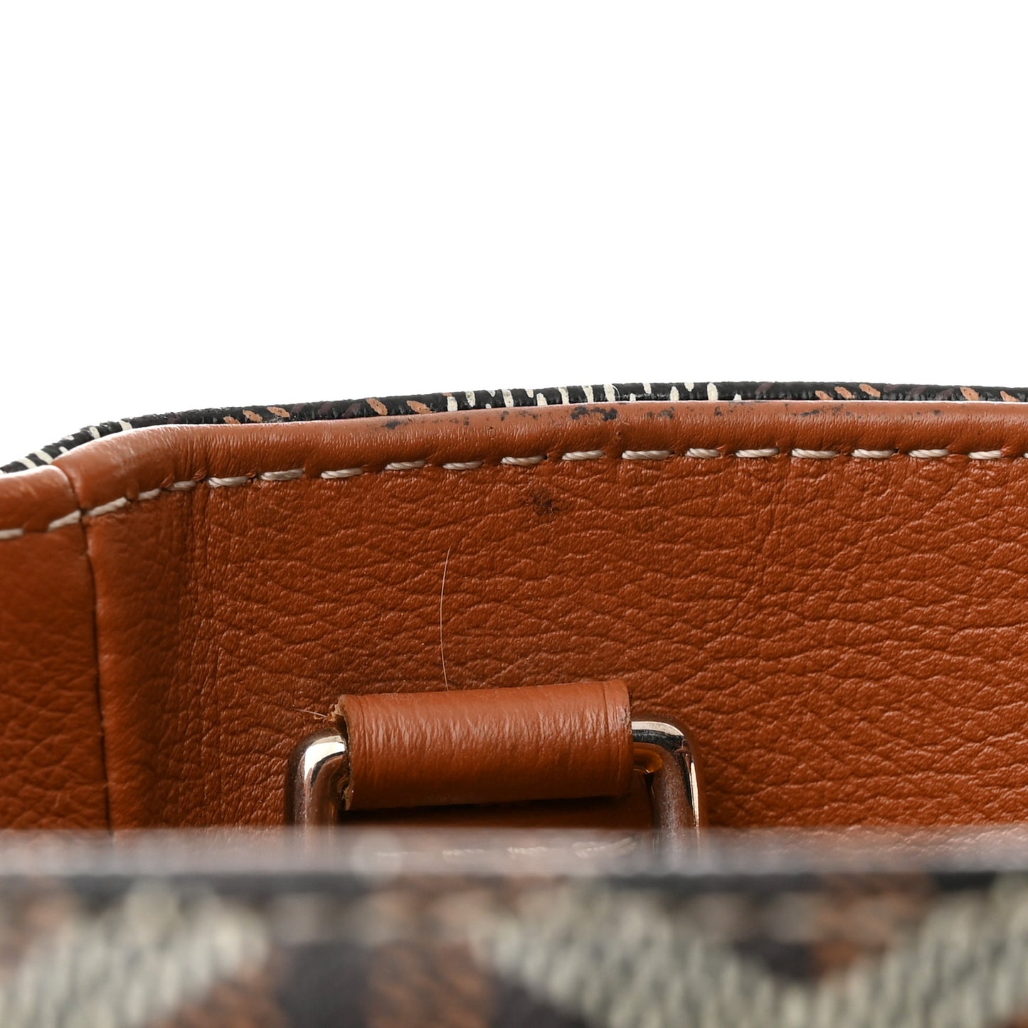 Goyardine Voltaire III Tote Black Gold