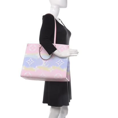 Louis Vuitton Monogram Escale Onthego GM Pastel 2 of 9