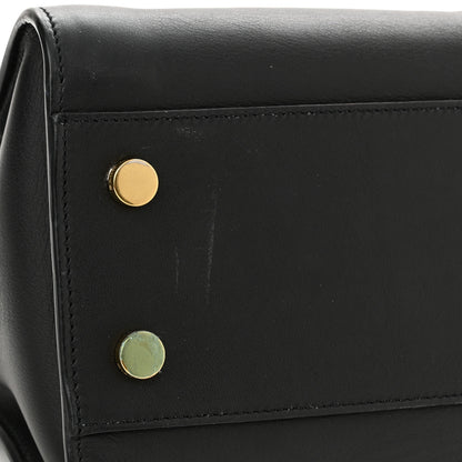 Saint Laurent Calfskin Monogram Baby Cabas Black 11 of 11