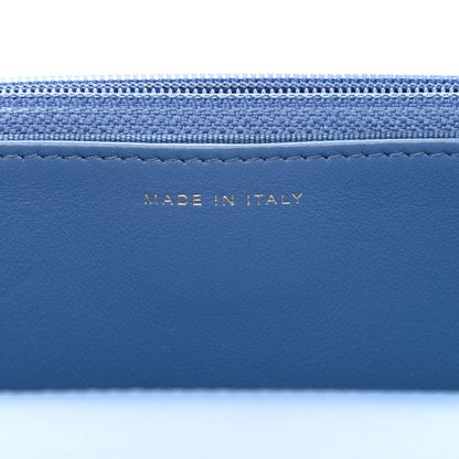 Chanel Denim Quilted Chanel 19 Wallet On Chain WOC Blue 7 of 12