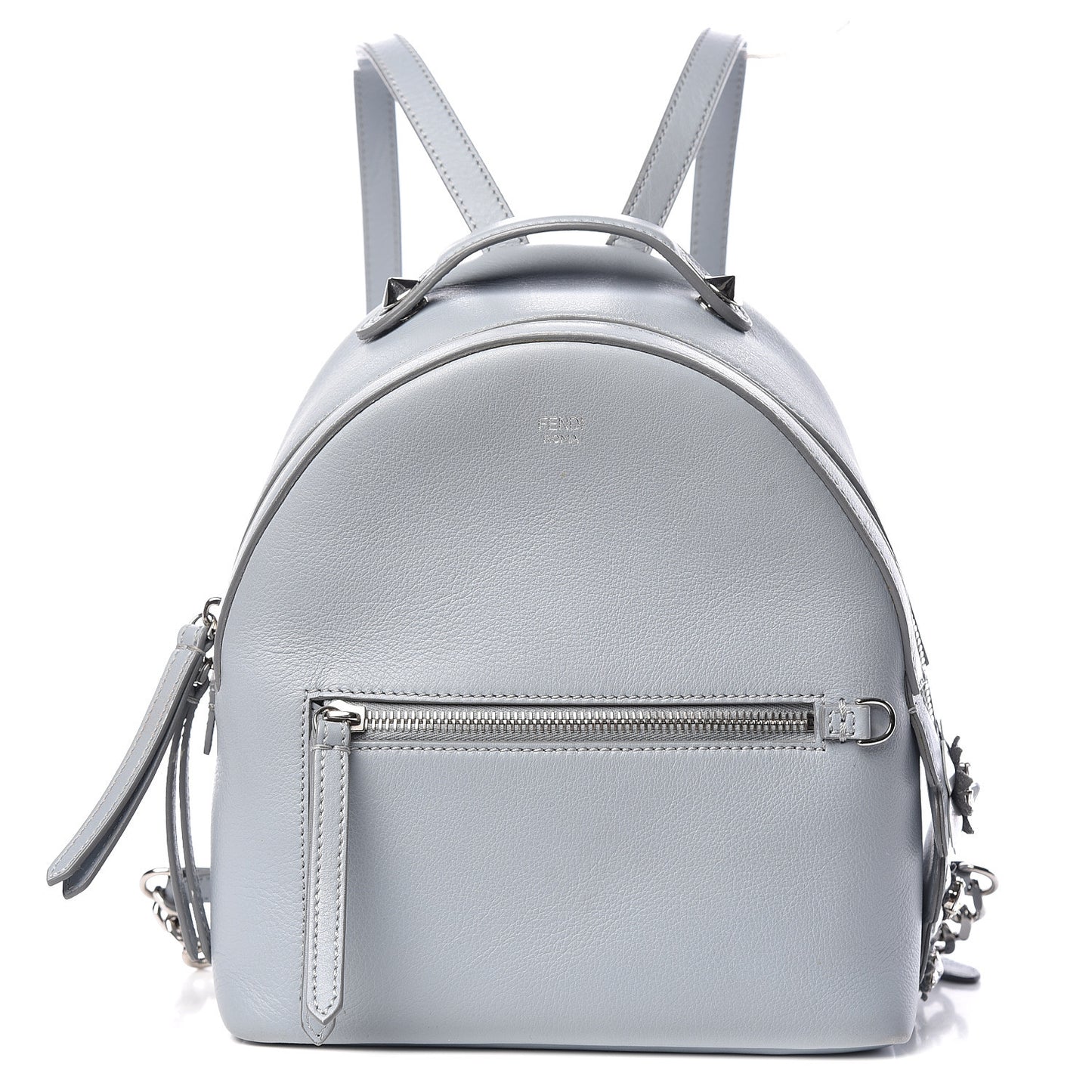Vitello Dolce Crystal Flowerland Croc Tail Mini Backpack Grey