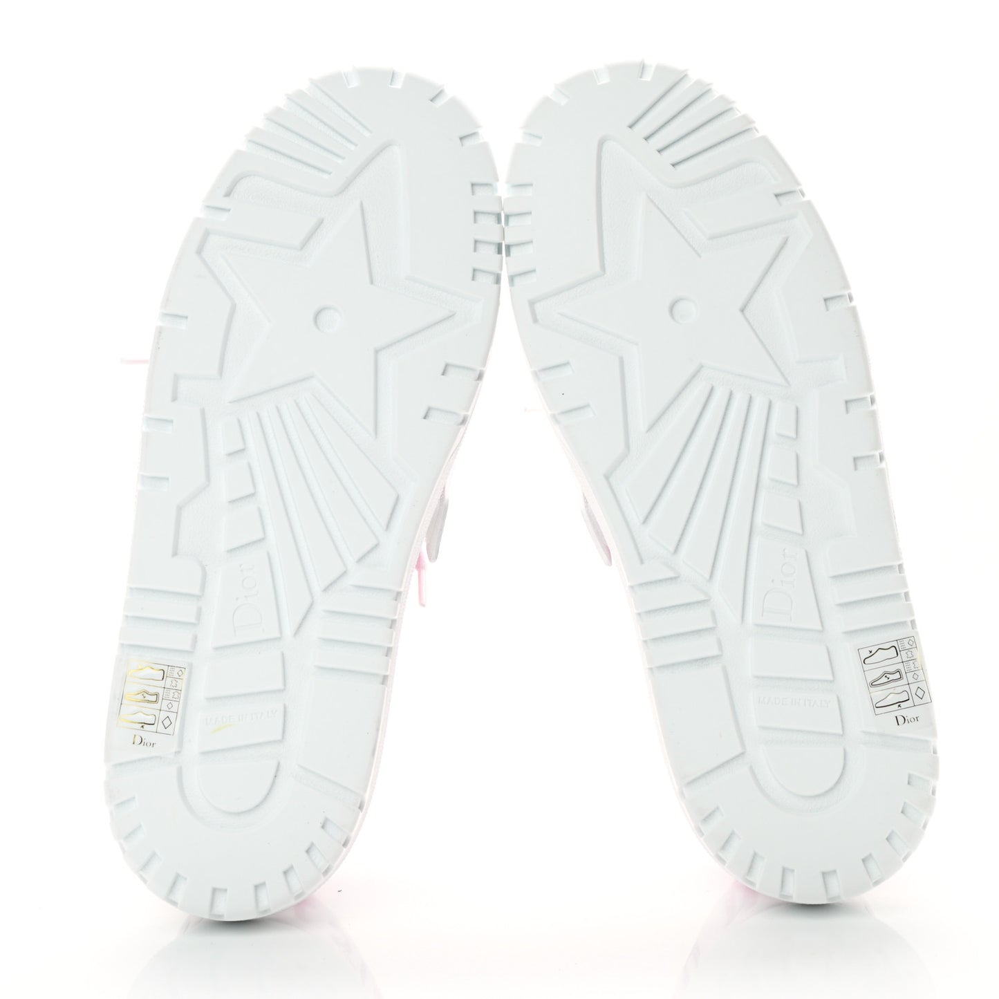 Reflective Fabric Shaded Dior-ID Platform Sneakers 38.5 Raspberry