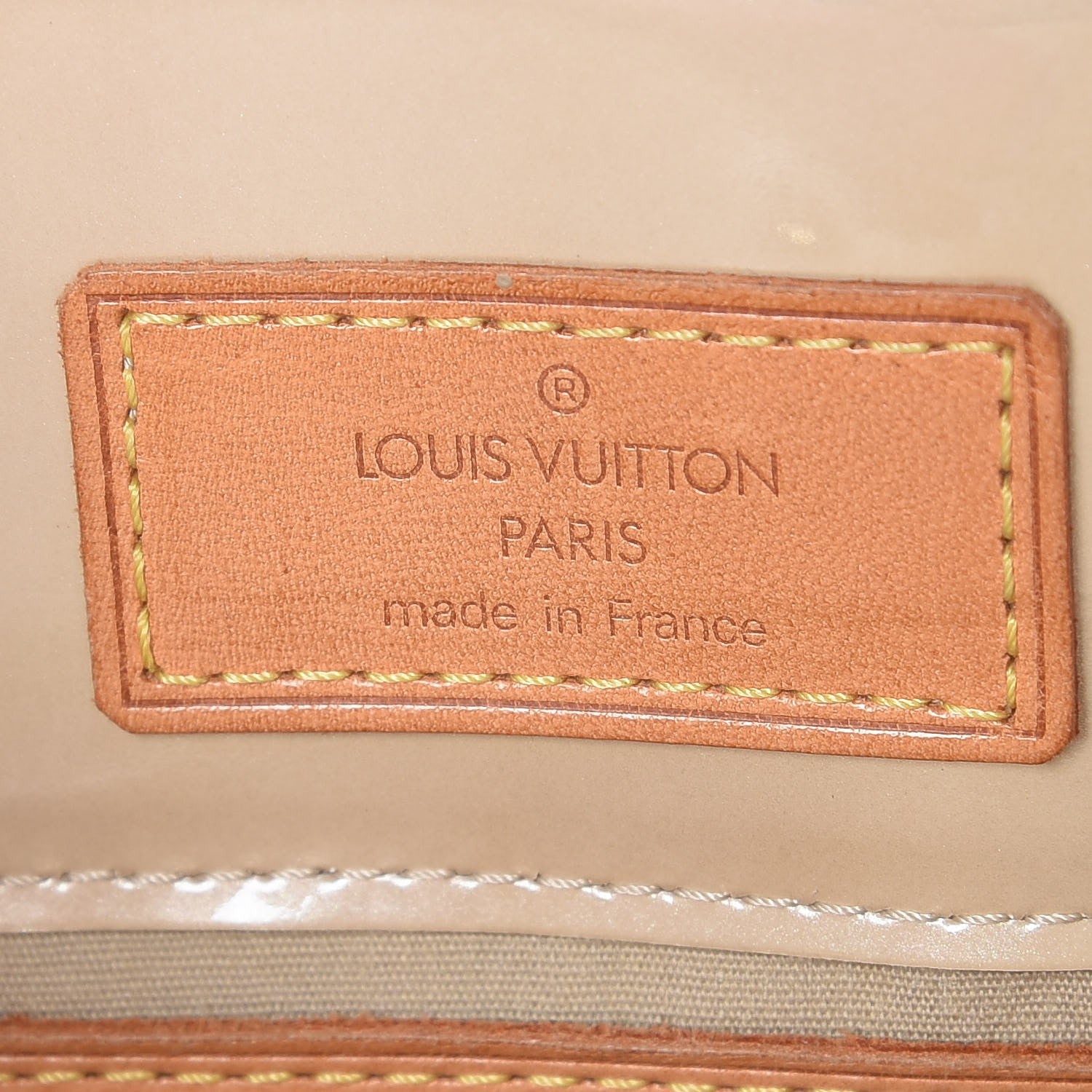 Louis Vuitton Vernis Reade PM Beige 6 of 12