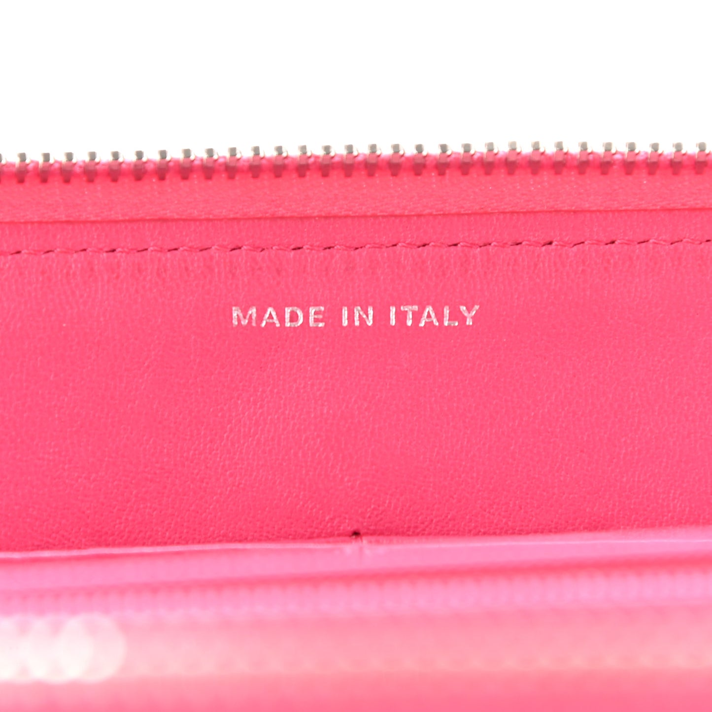 Lambskin Quilted Travel Case Pink