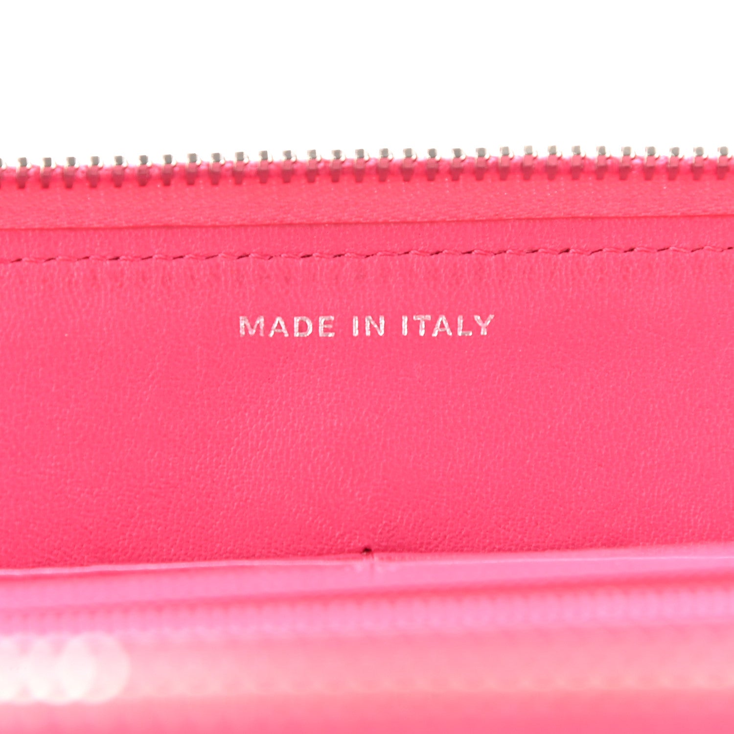 Chanel Lambskin Quilted Travel Case Pink 7 of 25