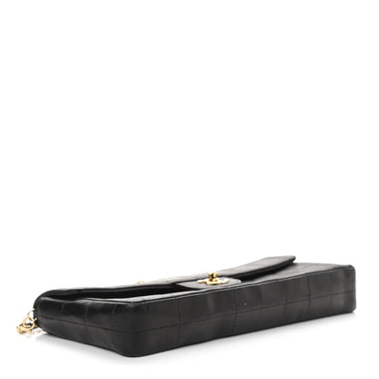 Chanel Lambskin East West Chocolate Bar Flap Black 4 of 14