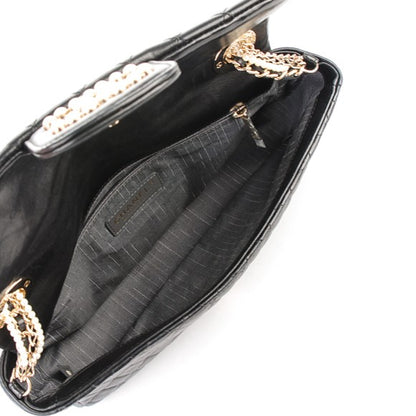 Chanel Lambskin Quilted Medium Westminster Pearl Flap Black 5 of 7