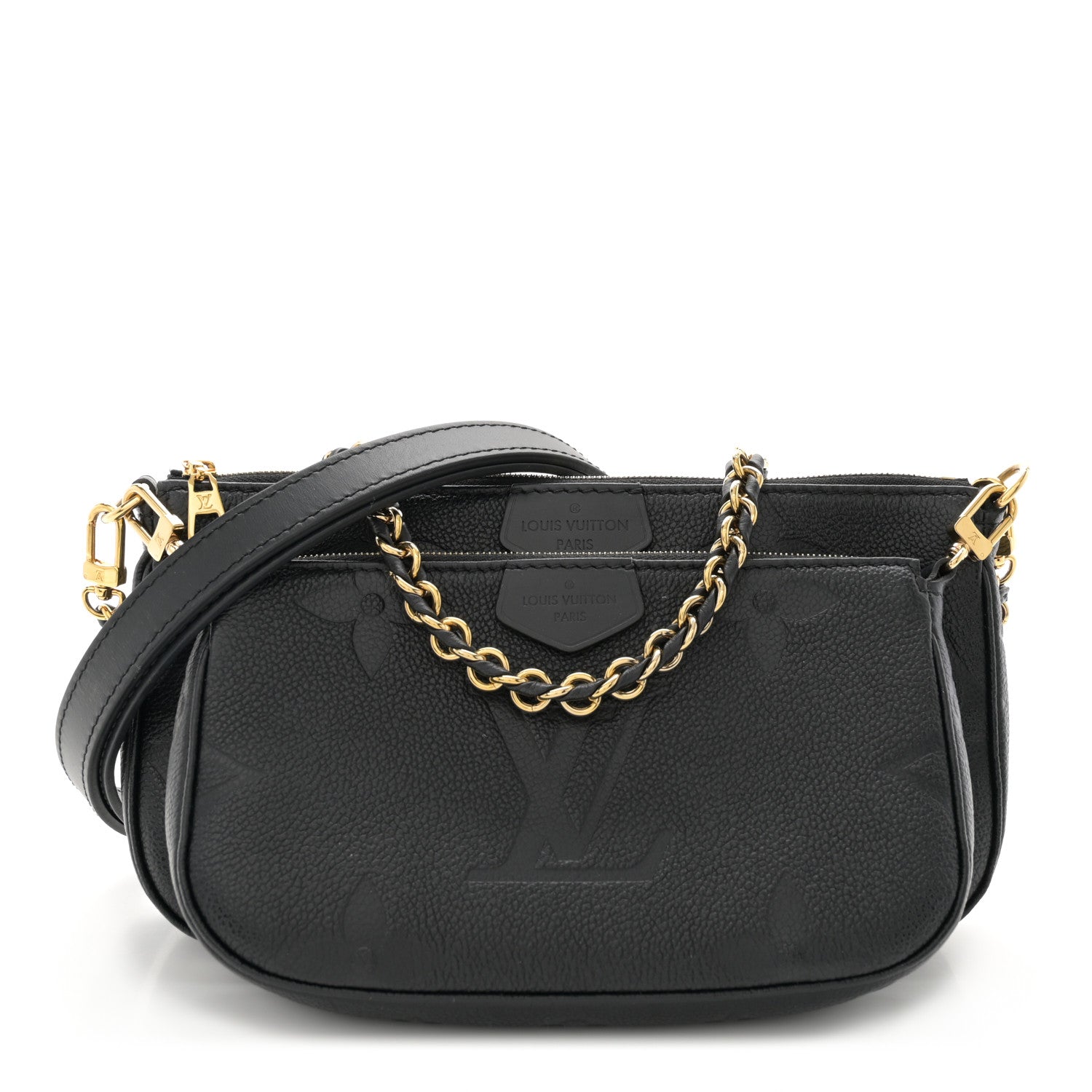 Louis Vuitton Empreinte Monogram Giant Multi Pochette Accessories Black 1 of 10