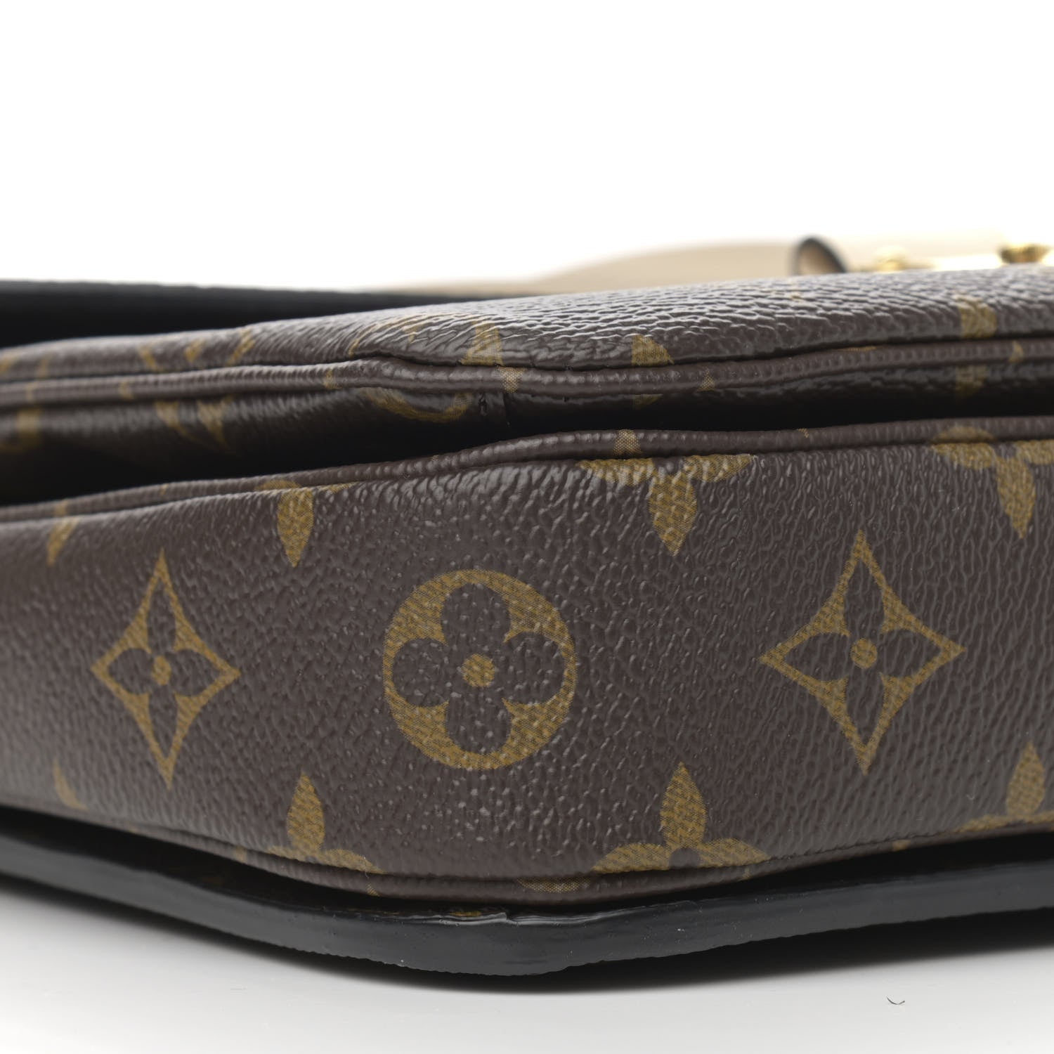 Louis Vuitton Monogram Braided Pochette Metis Creme Beige 8 of 11