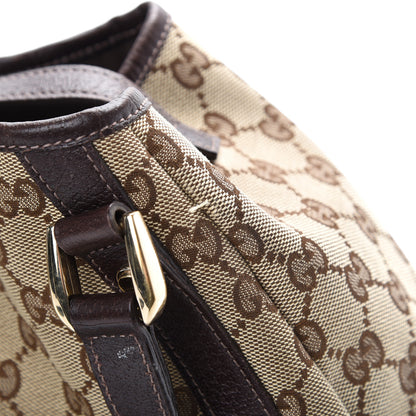 Gucci Monogram Medium Abbey Shoulder Bag Dark Brown 18 of 19