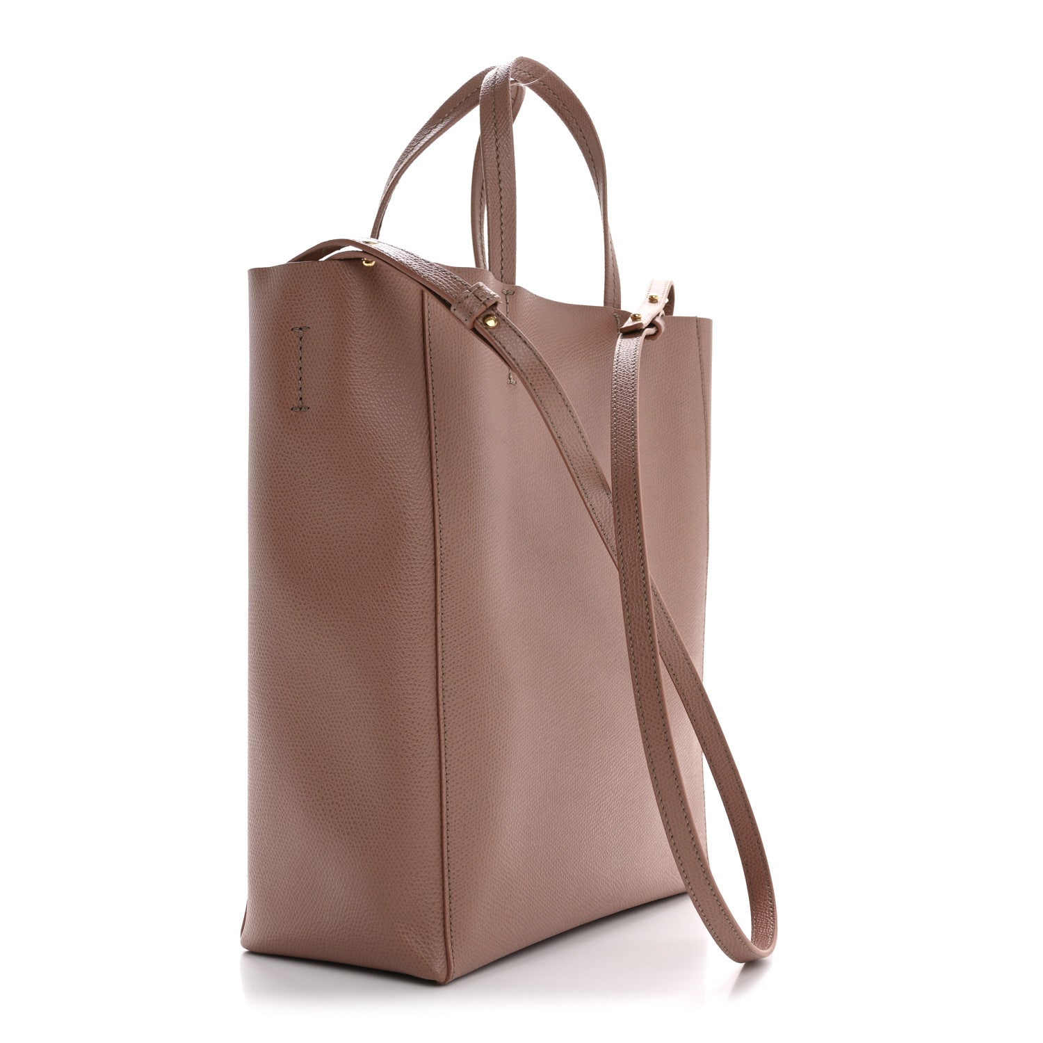 Celine Grained Calfskin Small Vertical Cabas Pink 3 of 10