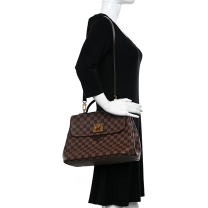 Louis Vuitton Damier Ebene Bergamo MM 2 of 10