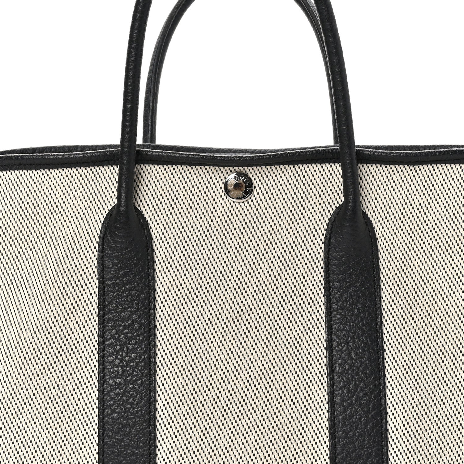 Hermes Toile Negonda Garden Party 30 TPM Black Ecru 8 of 12
