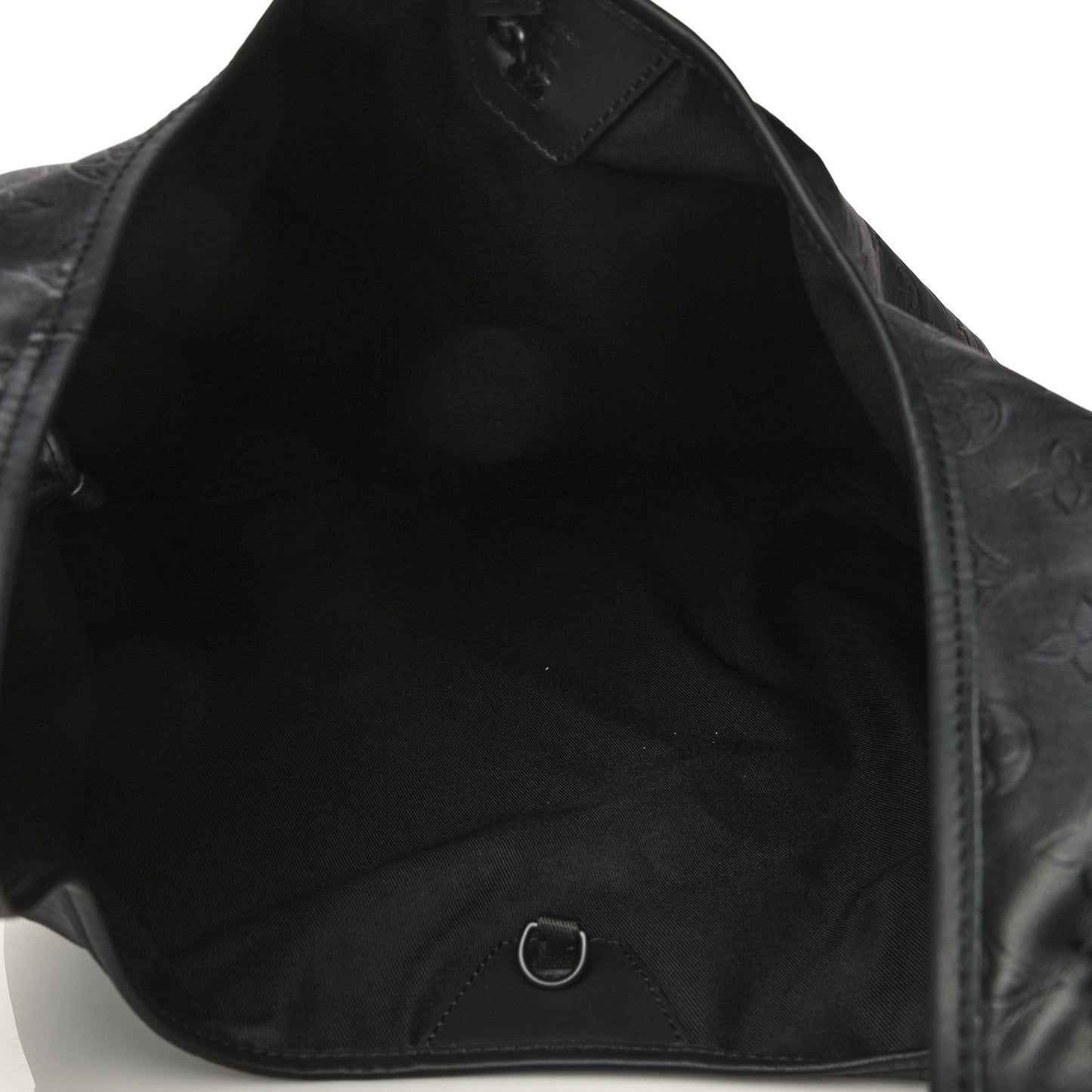 Calfskin Monogram Shadow Tote Black