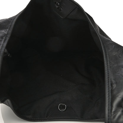 Louis Vuitton Calfskin Monogram Shadow Tote Black 5 of 9