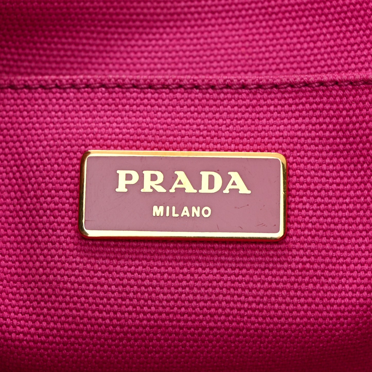 Canapa Logo Shopping Tote Fuxia