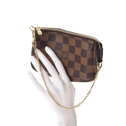Louis Vuitton Damier Ebene Mini Pochette Accessories 2 of 8