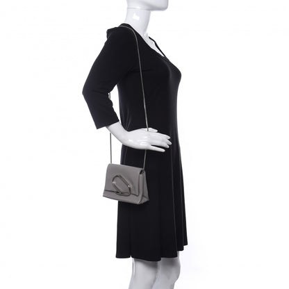 3.1 Phillip Lim Calfskin Alix Soft Flap Clutch Grey 2 of 9