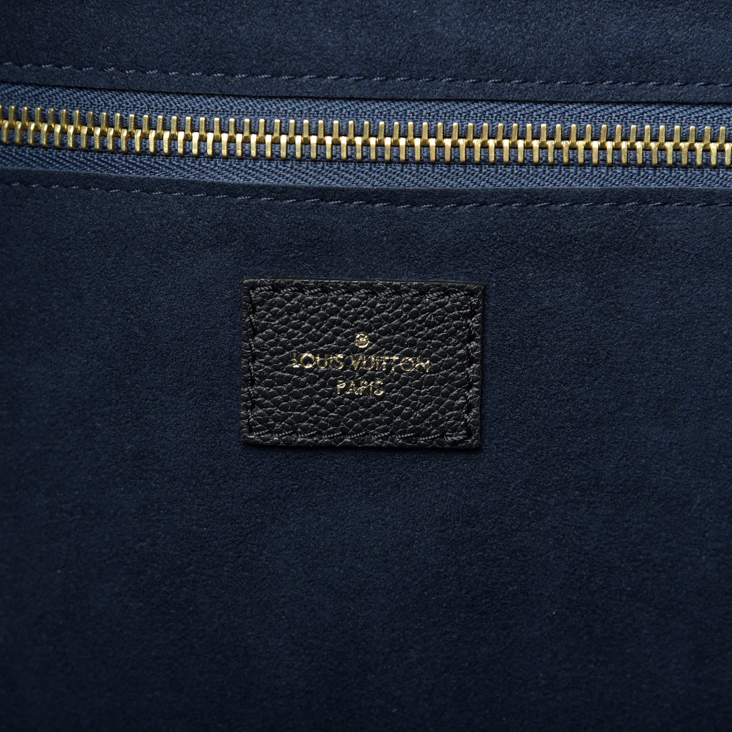 Louis Vuitton Empreinte Monogram Giant Neverfull MM Black 5 of 8