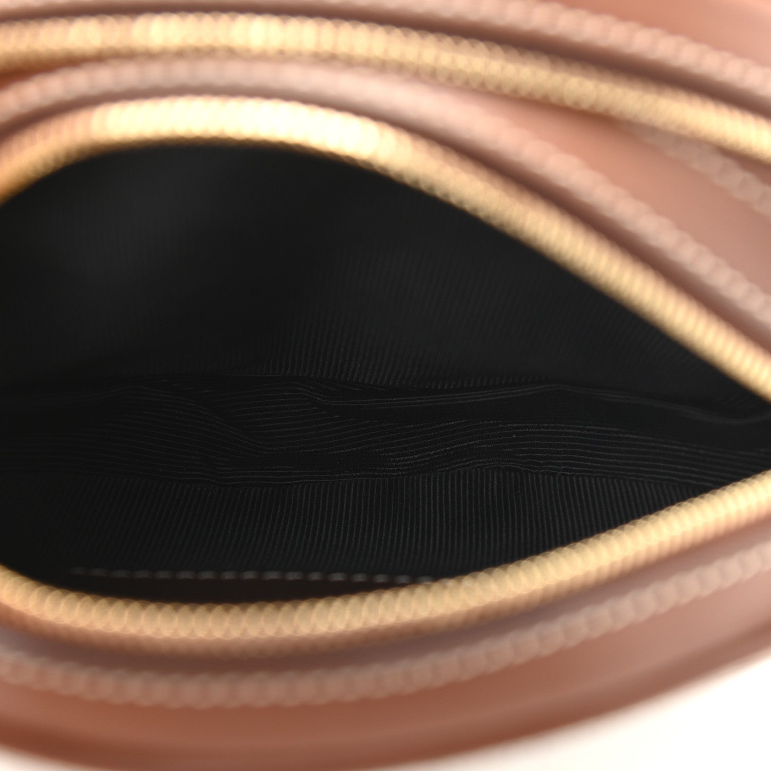 Burberry Canvas Calfskin Louise Bag Natural 5 of 10