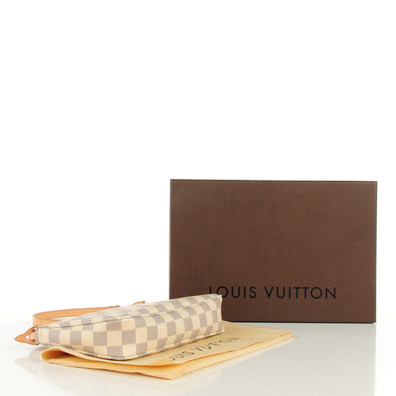 Louis Vuitton Damier Azur Pochette Accessories NM 4 of 7