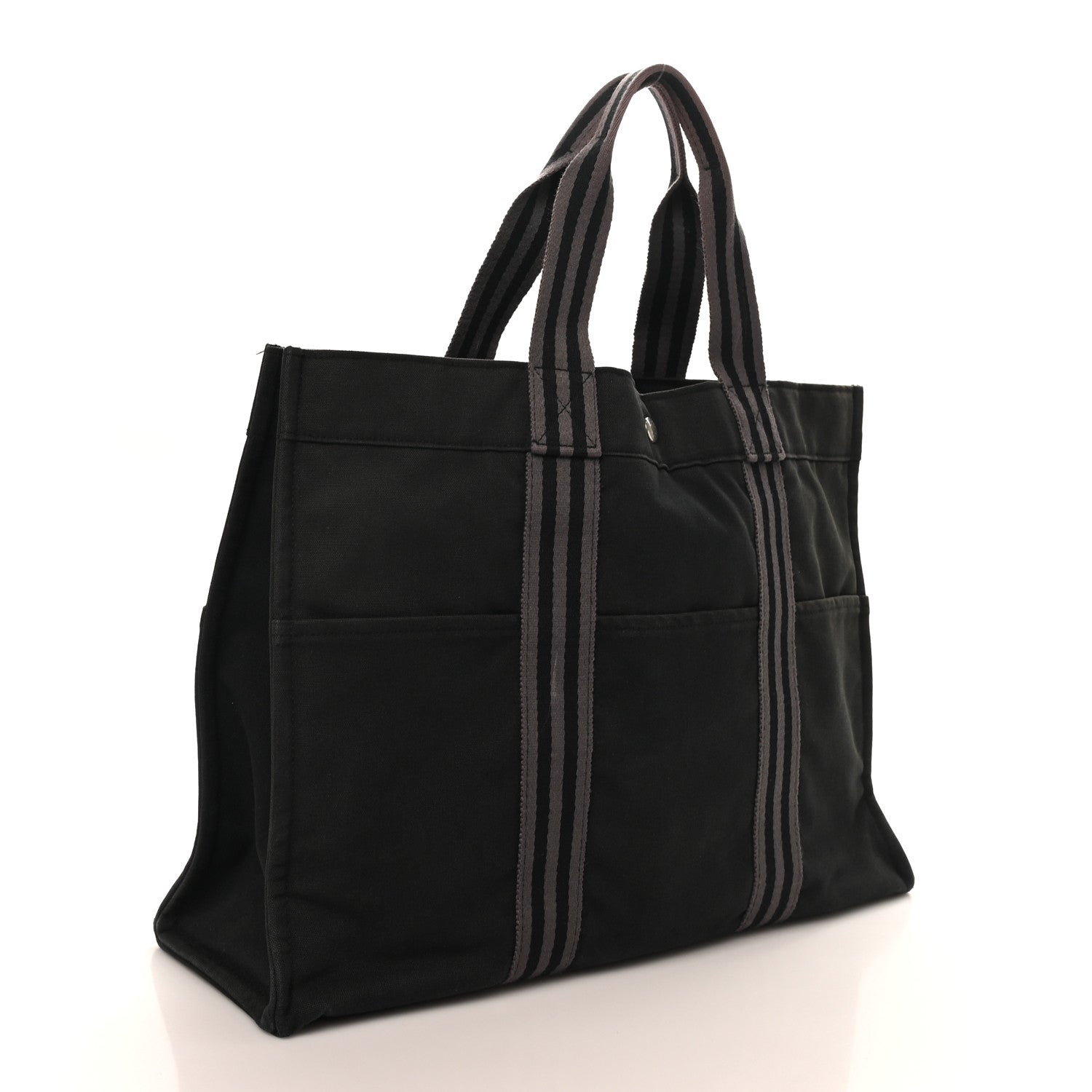 Hermes Canvas Fourre Tout MM Black 3 of 10