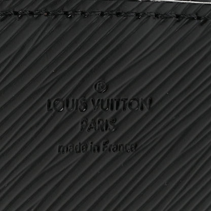 Louis Vuitton Epi Marelle Tote MM Black 6 of 9