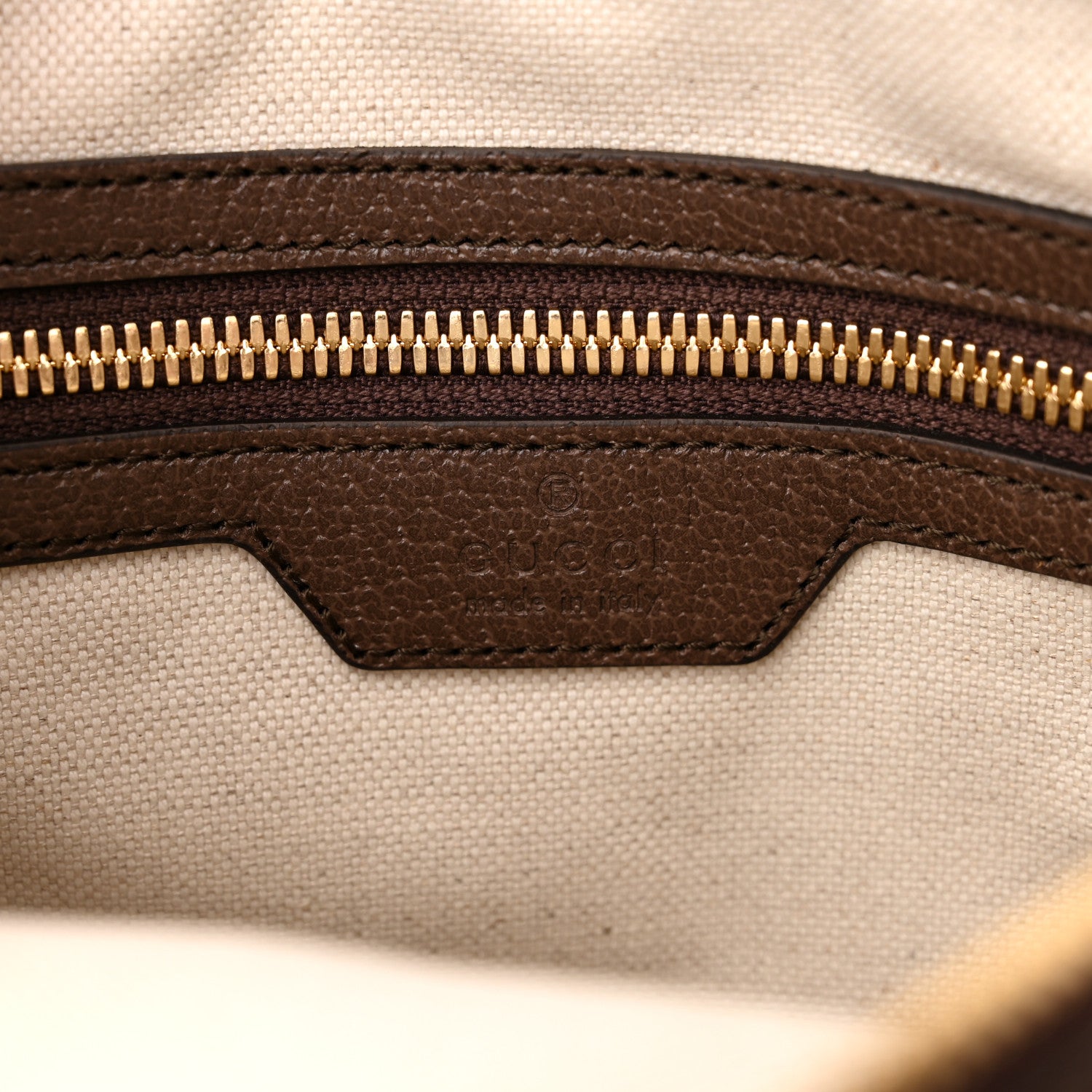 Gucci Monogram Jumbo GG Textured Dollar Calfskin Web Messenger Shoulder Bag Camel Ebony New Acero 6 of 9