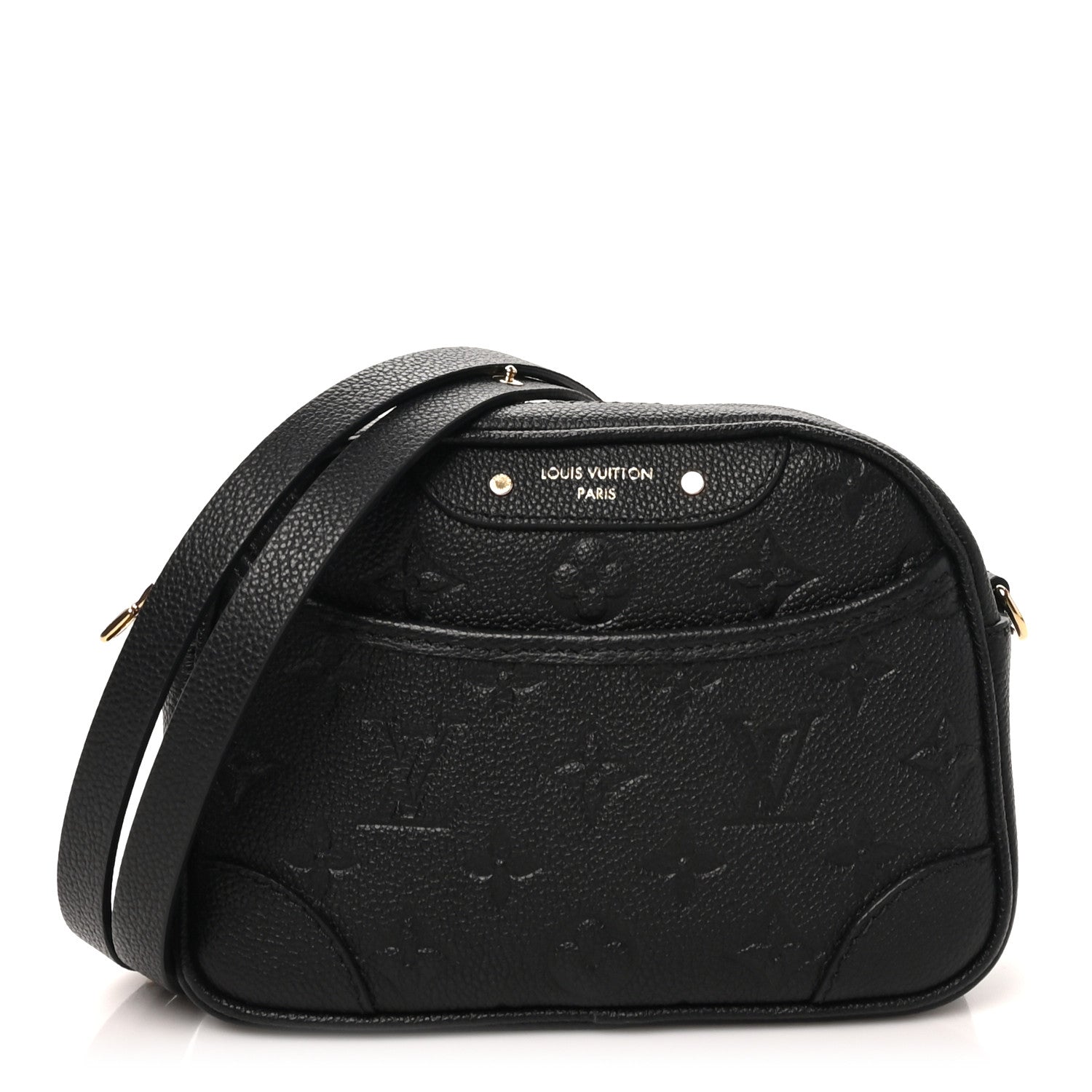 Louis Vuitton Empreinte Monogram Tiny Camera Bag Black 1 of 9