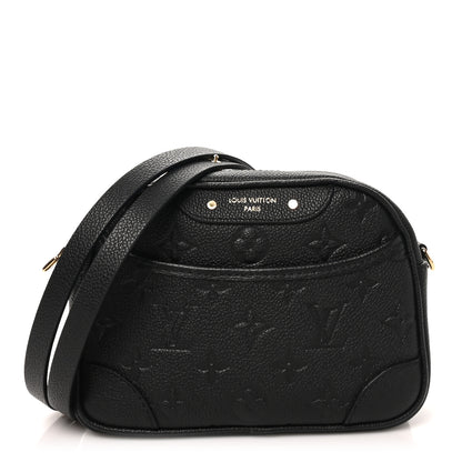 Louis Vuitton Empreinte Monogram Tiny Camera Bag Black 1 of 9
