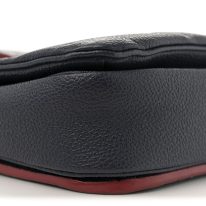Louis Vuitton Empreinte Pochette Metis Marine Rouge 8 of 10