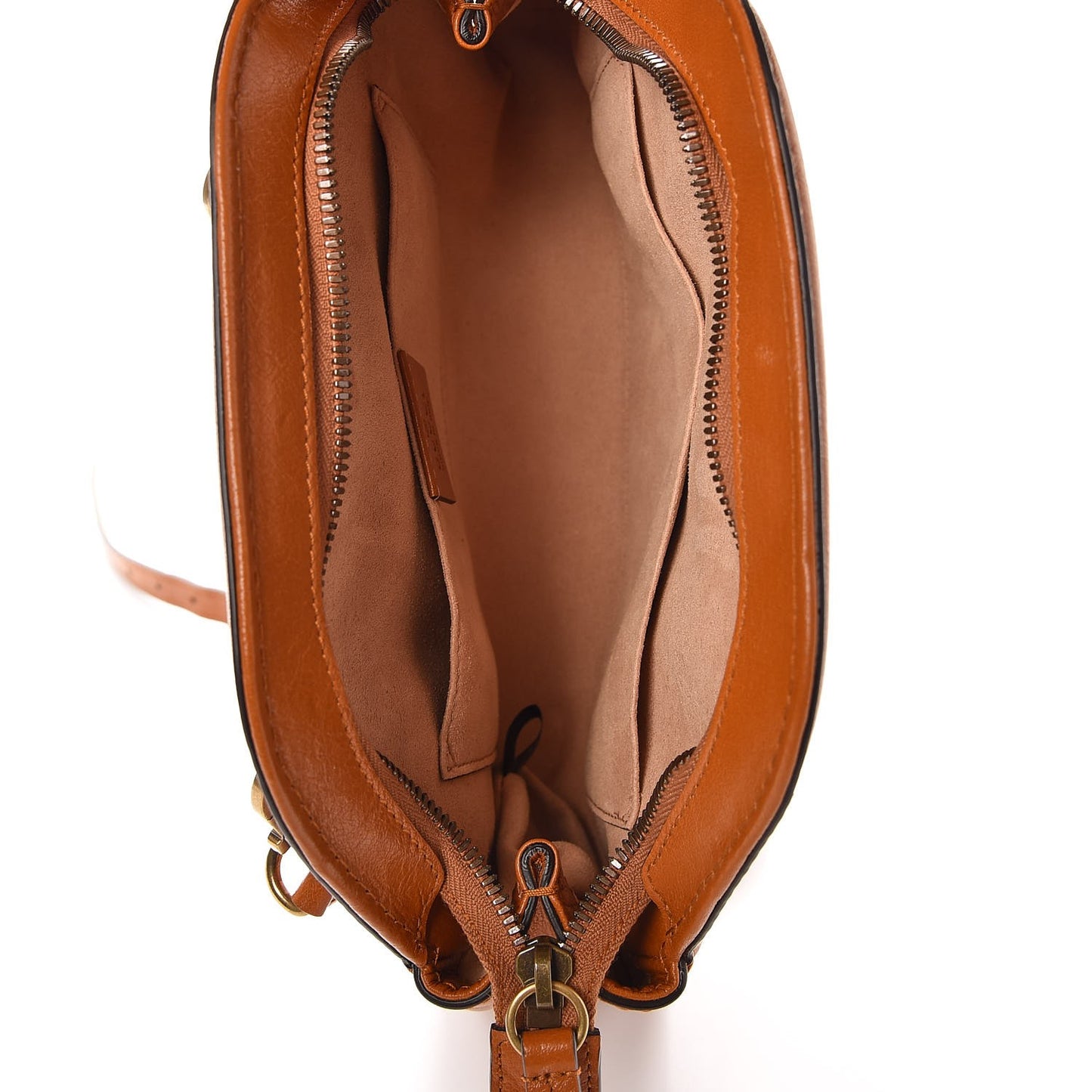 Calfskin Small Re(Belle) Crossbody Bag Brown