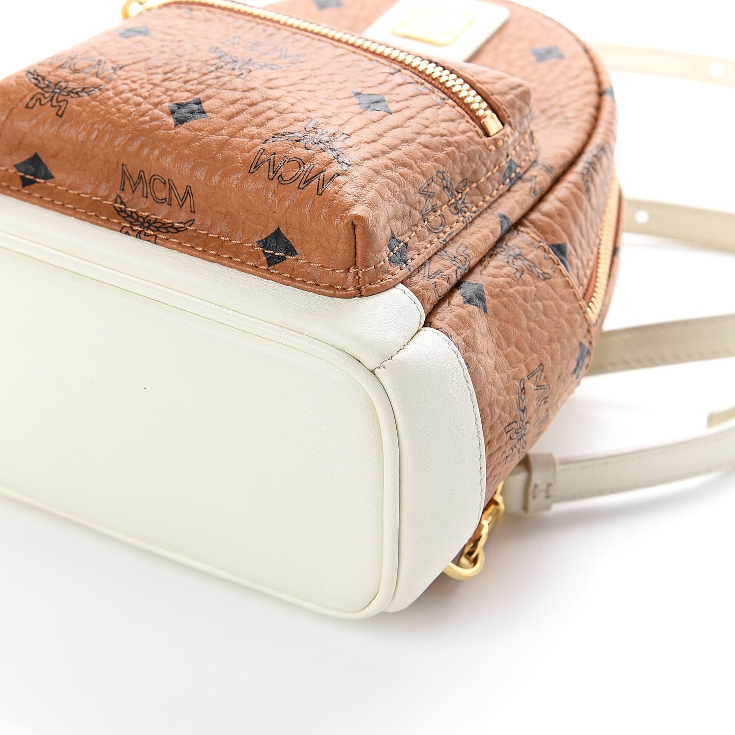 Visetos X-Mini Stark Backpack Cognac White