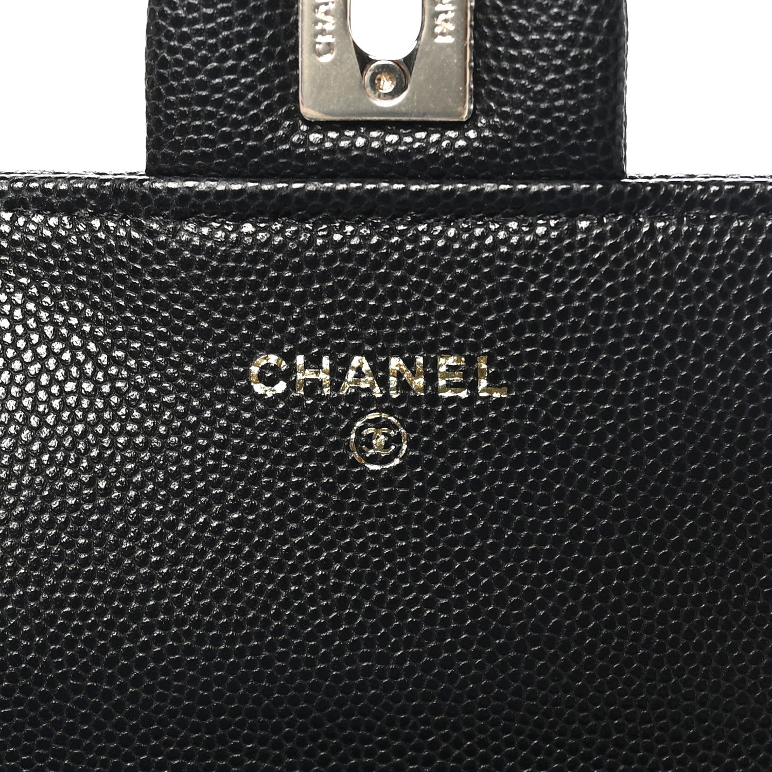 Chanel Caviar Quilted Retro Mini Twist Top Handle Clutch Flap Black 7 of 11