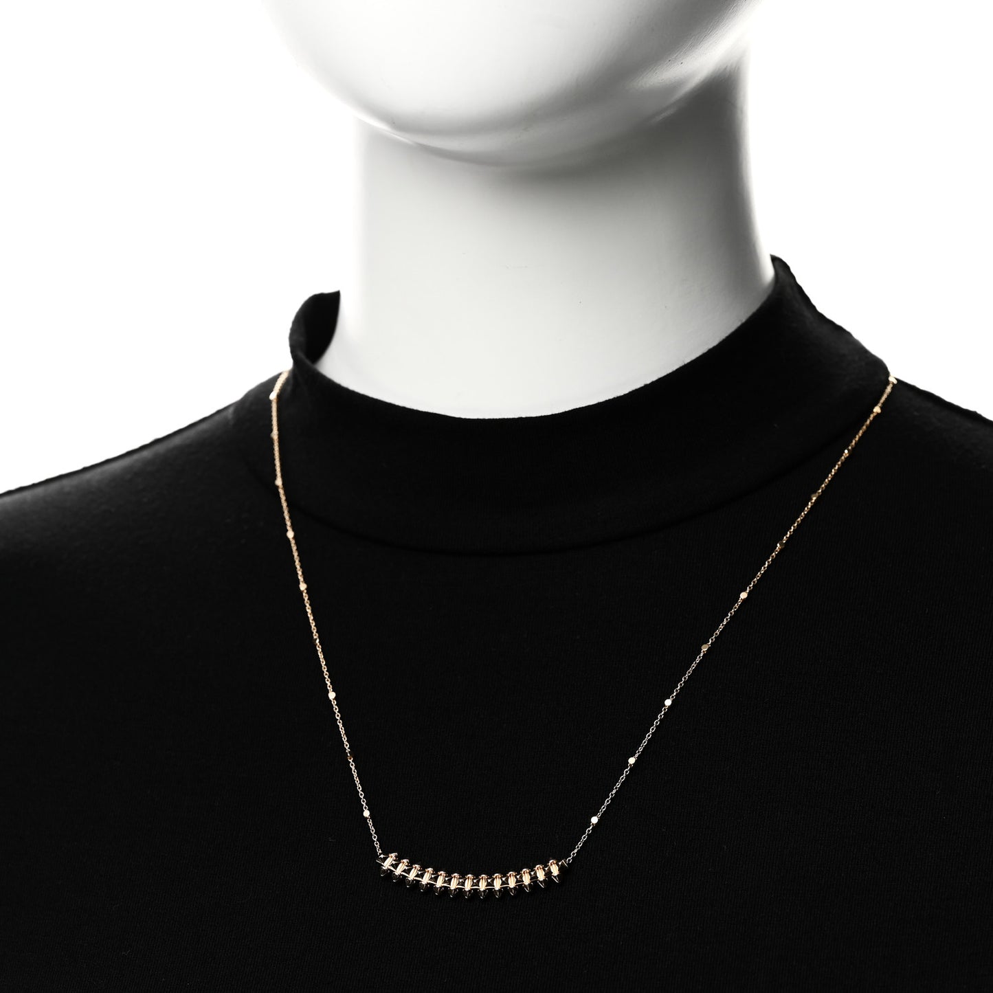18K Pink Gold Small Clash de Cartier Necklace