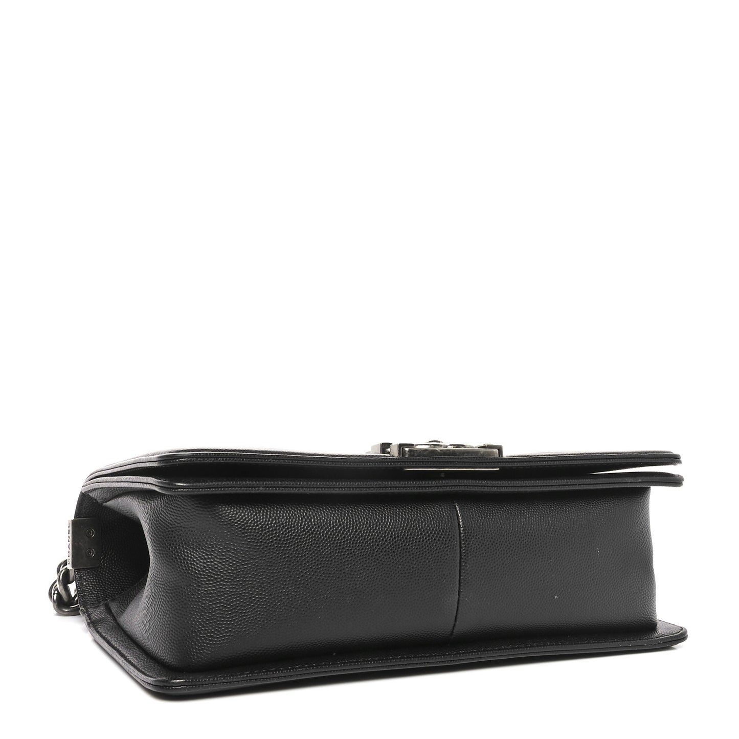 Caviar Quilted Medium Boy Flap Black