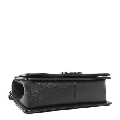 Chanel Caviar Quilted Medium Boy Flap Black 4 of 11